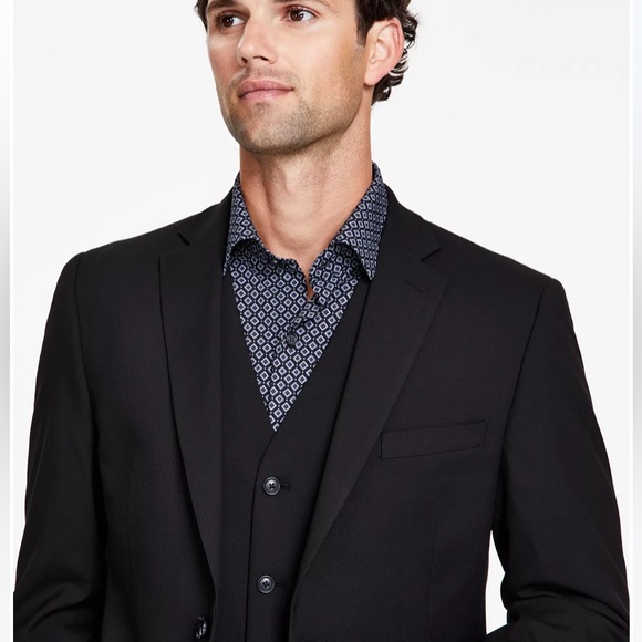 ALFANI
Men's Slim-Fit Stretch Solid Suit Jacket, - Picture 3 of 4